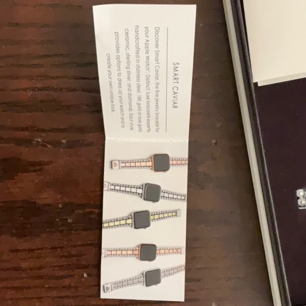 Smart Caviar Two-Tone Watchband for Apple Watch - Picture 9 of 10